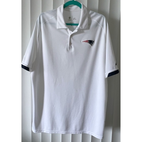 Nike Dri-Fit Polo Shirt with Patriots Flying Elvis Logo - Picture 2 of 8